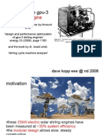 Analysis of The Gpu-3 Stirling Engine