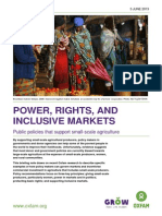 Oxfam - Power, Rights and Inclusive Markets