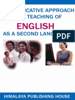 Communicative English As A Second Language