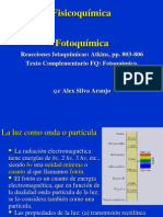 Fotoquímica - Clase Fisicoquímica.