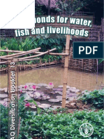 FAO-Farm Ponds For Water Fish and Aquaculture