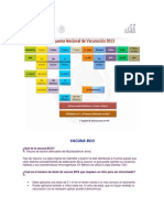 Esquema Nacional de Vacunacion