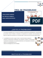 Plan de Control de Trazabilidad