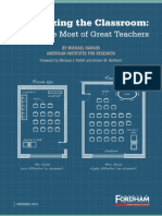 Right Sizing The Classroom