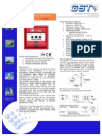 Conventional Manual Call Point: Technical Specifications