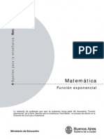 Funcion Exponencial-Aportes para La Enseñanza