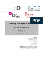 Tackling FGM Special Initiative Peer Research: Full Report