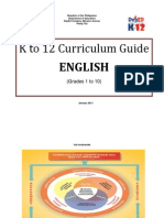 K 12 Curriculum Guide in English