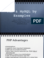 PHP and Mysql Slides