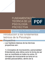 Fundamentación Teórica de La Psicología Proyectiva