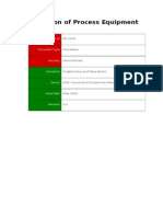 Isolation of Process Equipment Procedure Rev 0