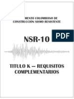 Titulo K NSR-10