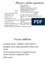 Loeblein Physics Clicker Questions