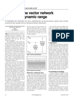 (RFD0009) Improving The Vector Network Analyzer S Dynamic Range