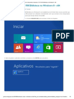 Instalando o TOTVS RM Biblioteca No Windows 8 - x64