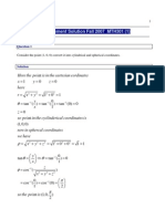 Calculus of Multivariable - Solved Assignments - Semester Fall 2007