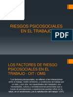 Riesgos Psicosociales Trabajo