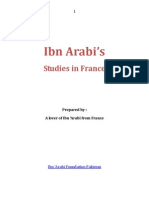 Akbarian (Ibn 'Arabī) Studies in France