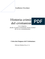 Historia Criminal Del Cristianismo - Tomo I