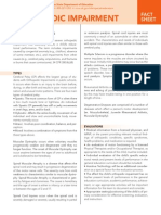 Orthopedic Impairment 2