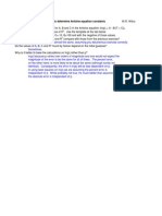 Non-Linear Regression Analysis To Determine Antoine Equation Constants