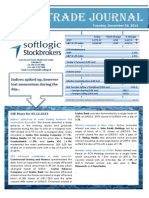 Daily Trade Journal - 03.12.2013