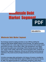 Wholesale Debt Market India