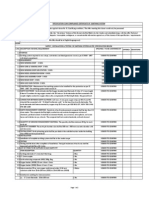 Specification Cum Compliance Certificate of Earthing System