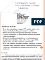 Acute Respiratory Failure Secondary To Community Acquired Pneumonia True