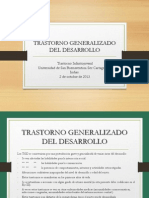 Trastorno Generalizado Del Desarrollo