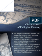 Characteristics of Monetary System