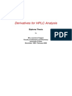 Derivatives For HPLC Analysis