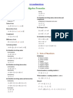 Maths Formulas For MTech