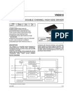 Double Channel High Side Driver: Type R I V