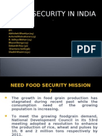 Food Security in India