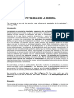 Psicopatologias de La Memoria PDF