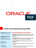 OPM Workflows