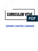 Curriculum Vitae. Johitam