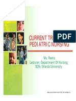 Current Trends in Pediatric Nursing Pediatric Nursing