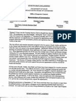 Memo of State Department IG Interview of Consular Section Chief in Saudi Arabia Before 9/11