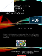 Expectativas de Los Stakeholders y Objetivos de La