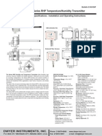 DWYER - RHP-3D-11.instruções PDF