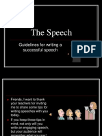 Speech Writing