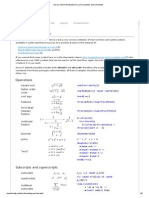 Aurora - Short Introduction To LaTeX Symbols and Commands PDF