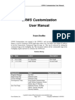 CRWS Customization User Manual Rev2