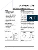 2-Wire High-Accuracy Temperature Sensor: Features: Description