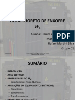 Hexafluoreto de Enxofre Sf6