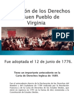 Declaración de Los Derechos Del Buen Pueblo de Virginia