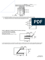 WORK OUT 4b - Bolted, Riveted & Welded Connections PDF