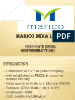 Marico CSR